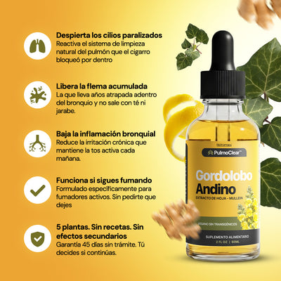 PulmoClear — Limpieza Pulmonar Para Fumadores (O)