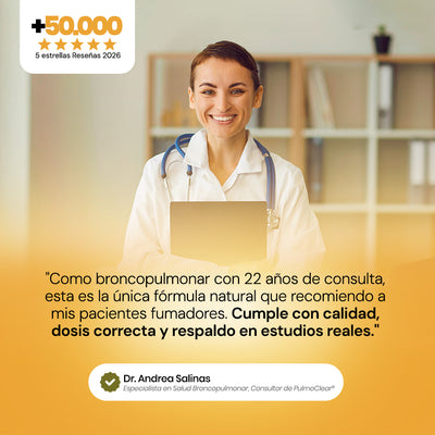 PulmoClear — Limpieza Pulmonar Para Fumadores (O)
